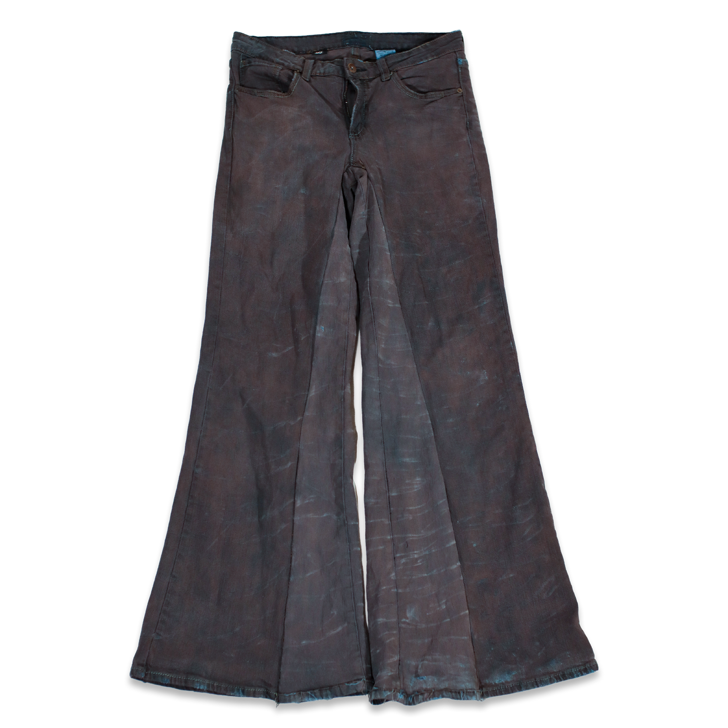 Fur Flared Jeans